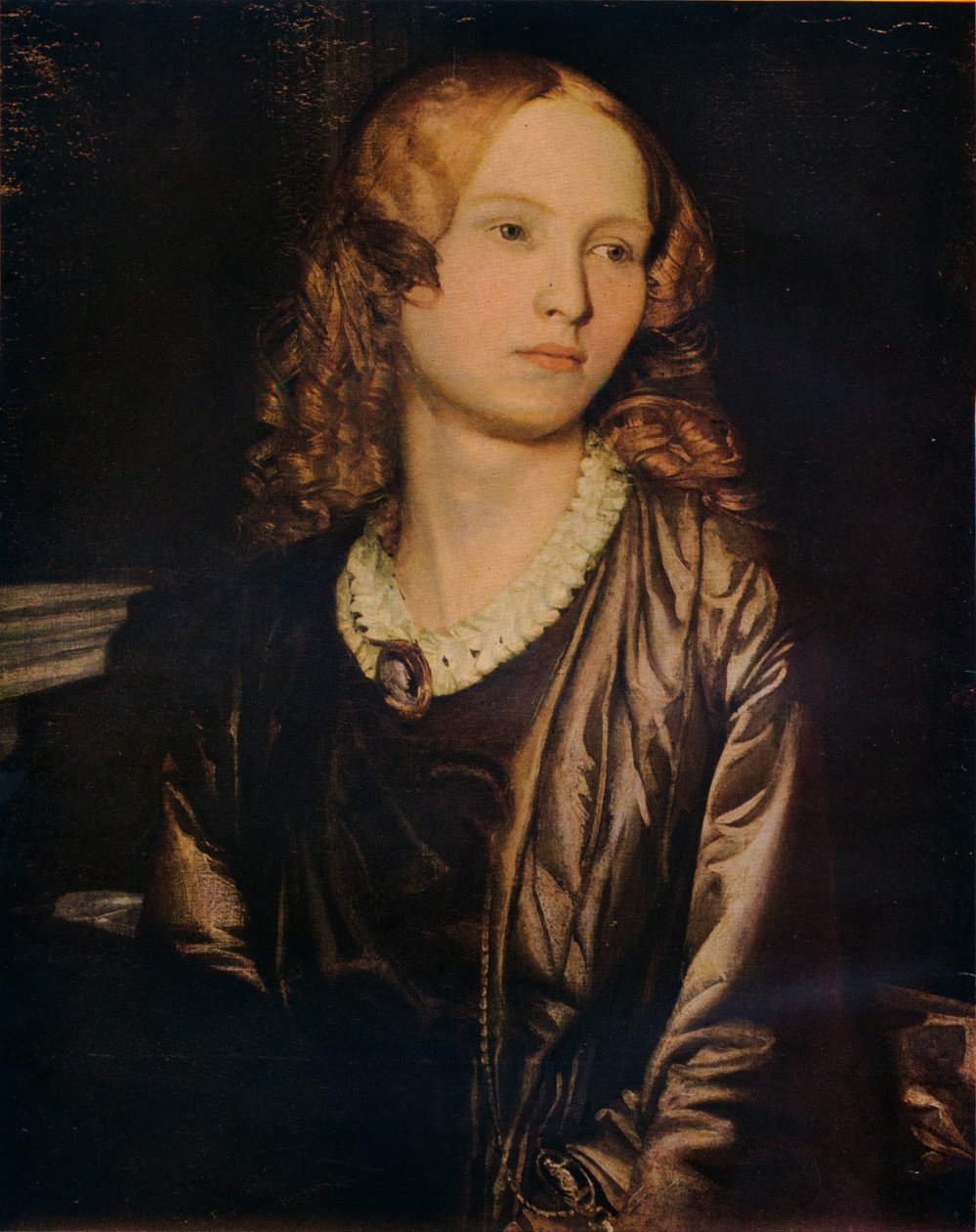 Mary Ann, żona Leonarda Collmana, c1854 1931 autorstwa Alfred Emile Stevens