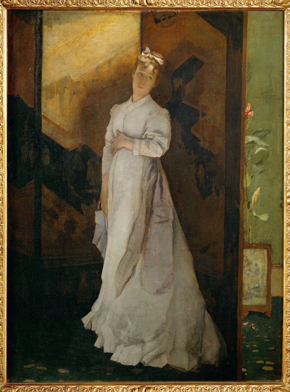 List pożegnalny autorstwa Alfred George Stevens