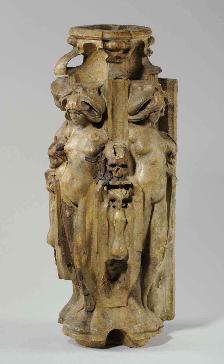 Jedna z 9 makiet do kominka Sama Wilsona, ok. 1908-14 (plaster i szelak) (patrz także 876008-9) autorstwa Alfred Gilbert