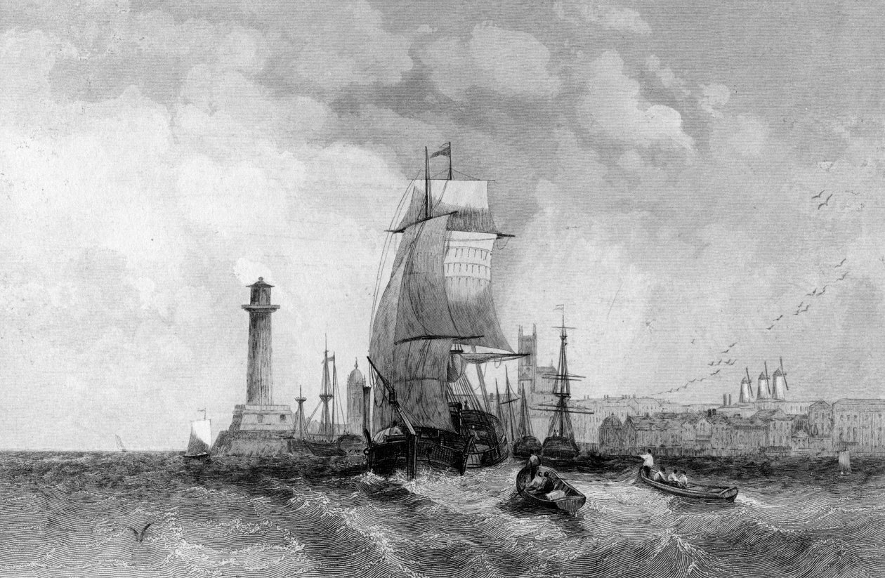 Margate, Kent, grawerowane przez Henry