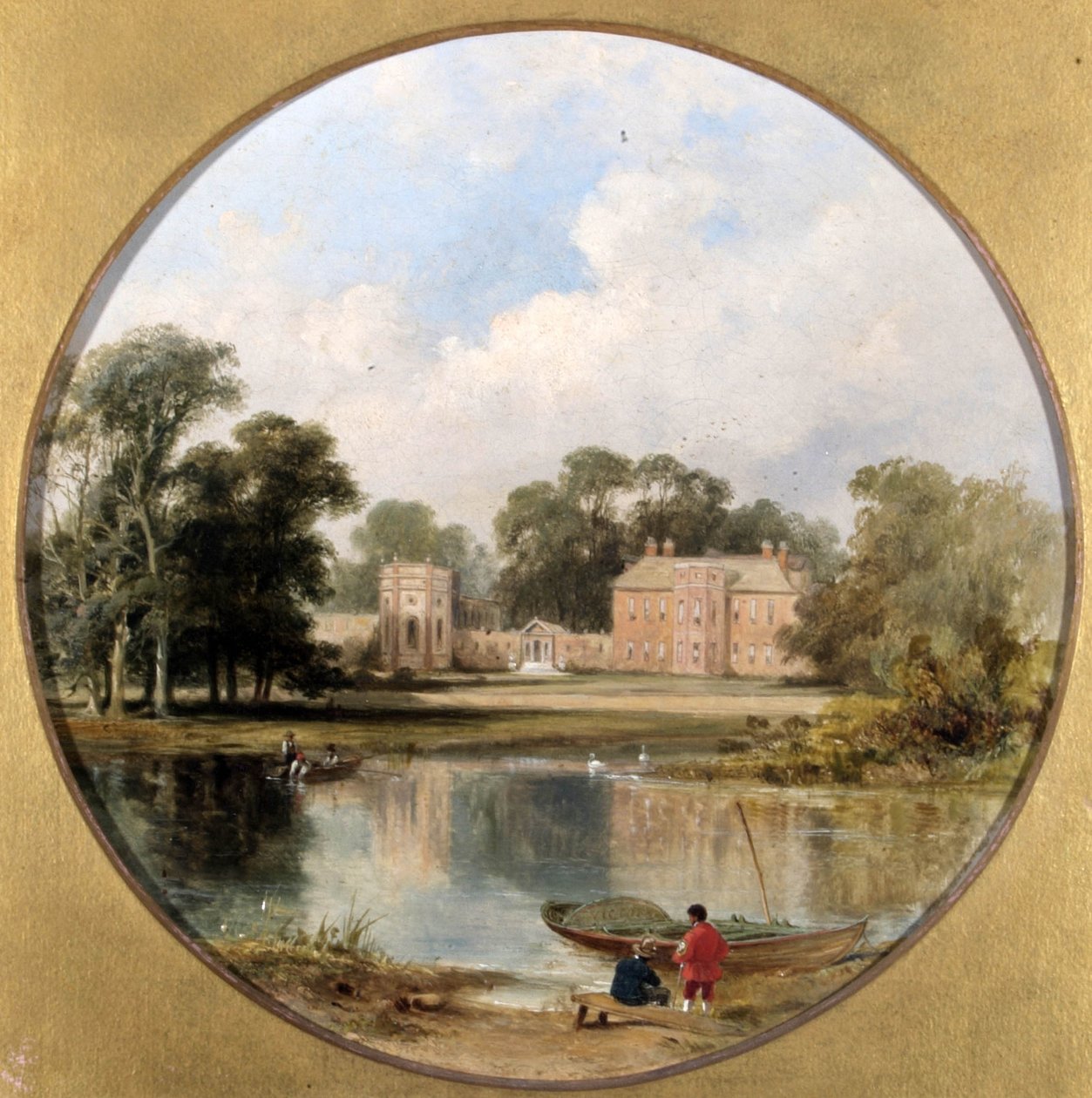Dom Orleański, ok. 1840 autorstwa Alfred Gomersal Vickers