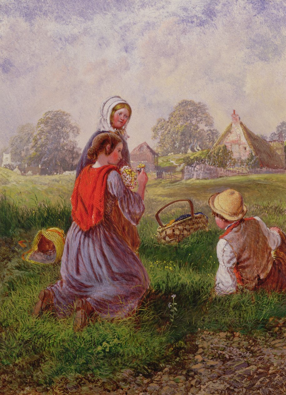 Zbieranie kwiatów autorstwa Alfred H. Green