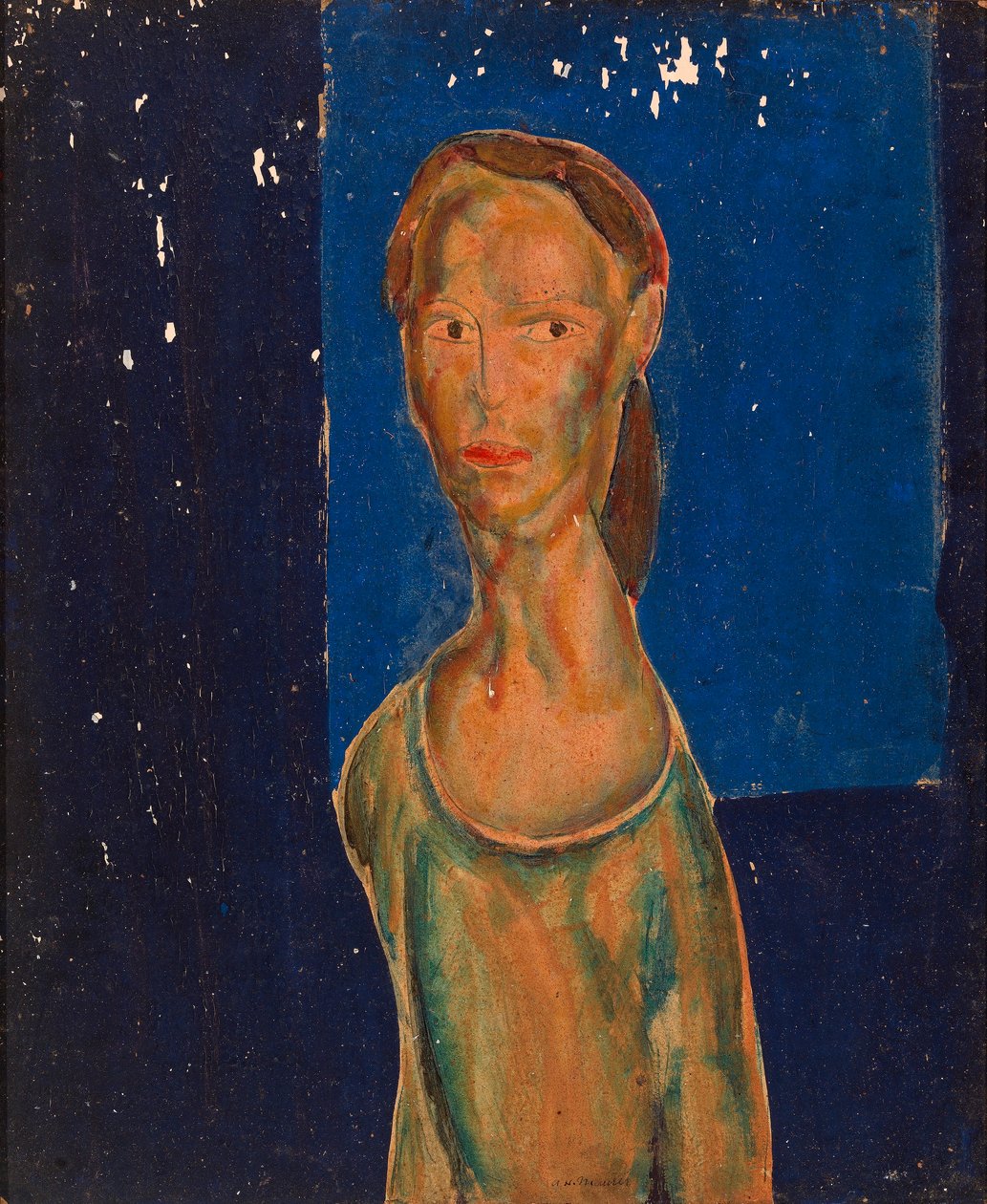 Portret kobiety autorstwa Alfred H. Maurer