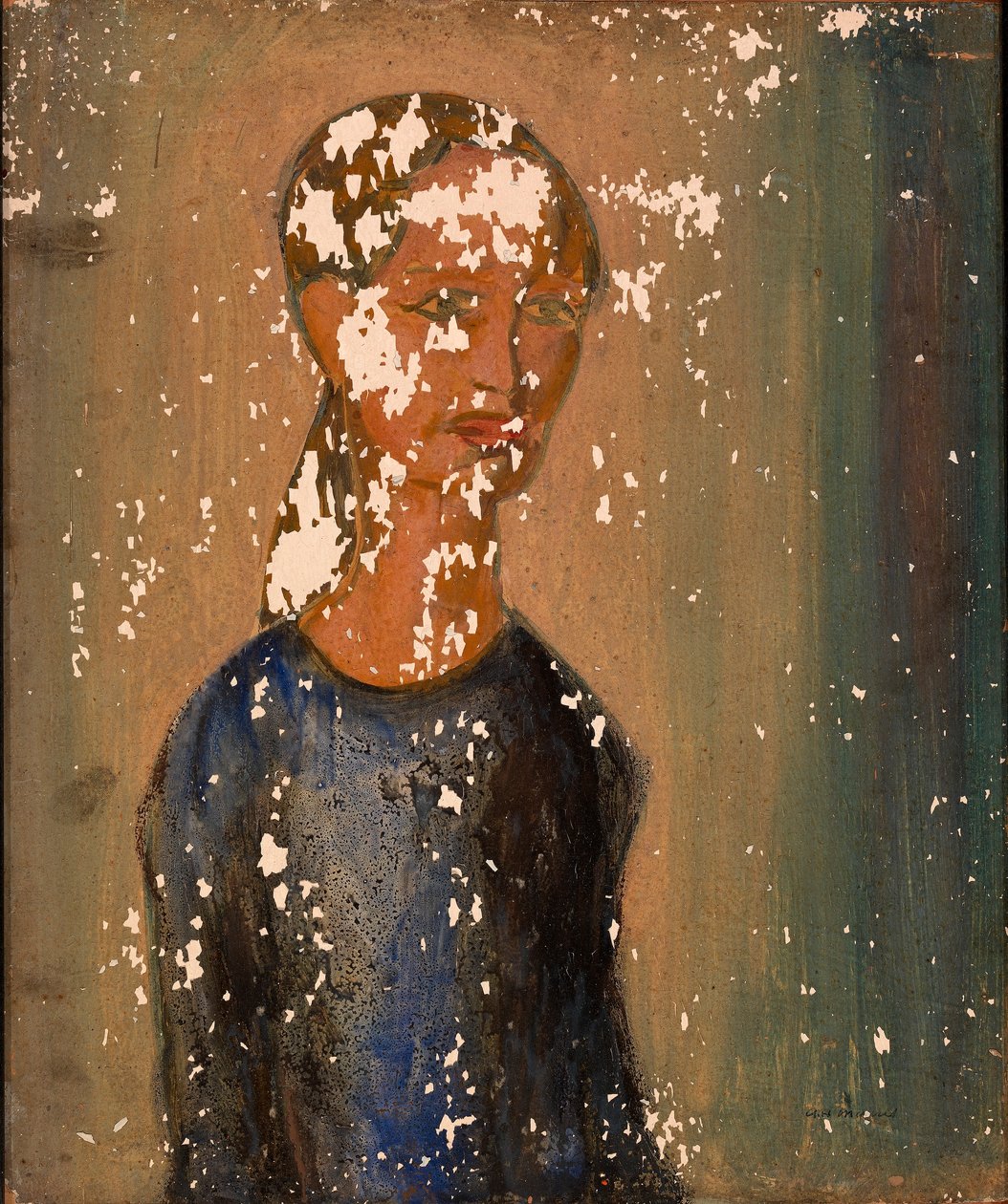 Portret kobiety | Alfred H. Maurer | Wydruk artystyczny