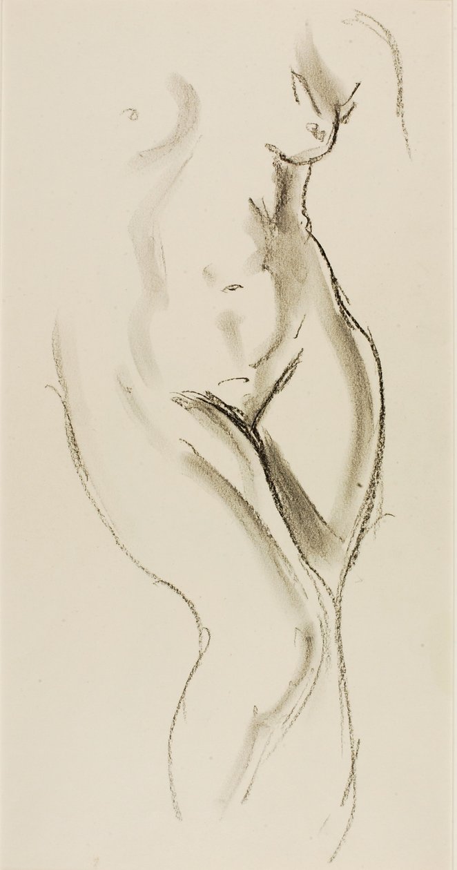 Stojący nago autorstwa Alfred H. Maurer