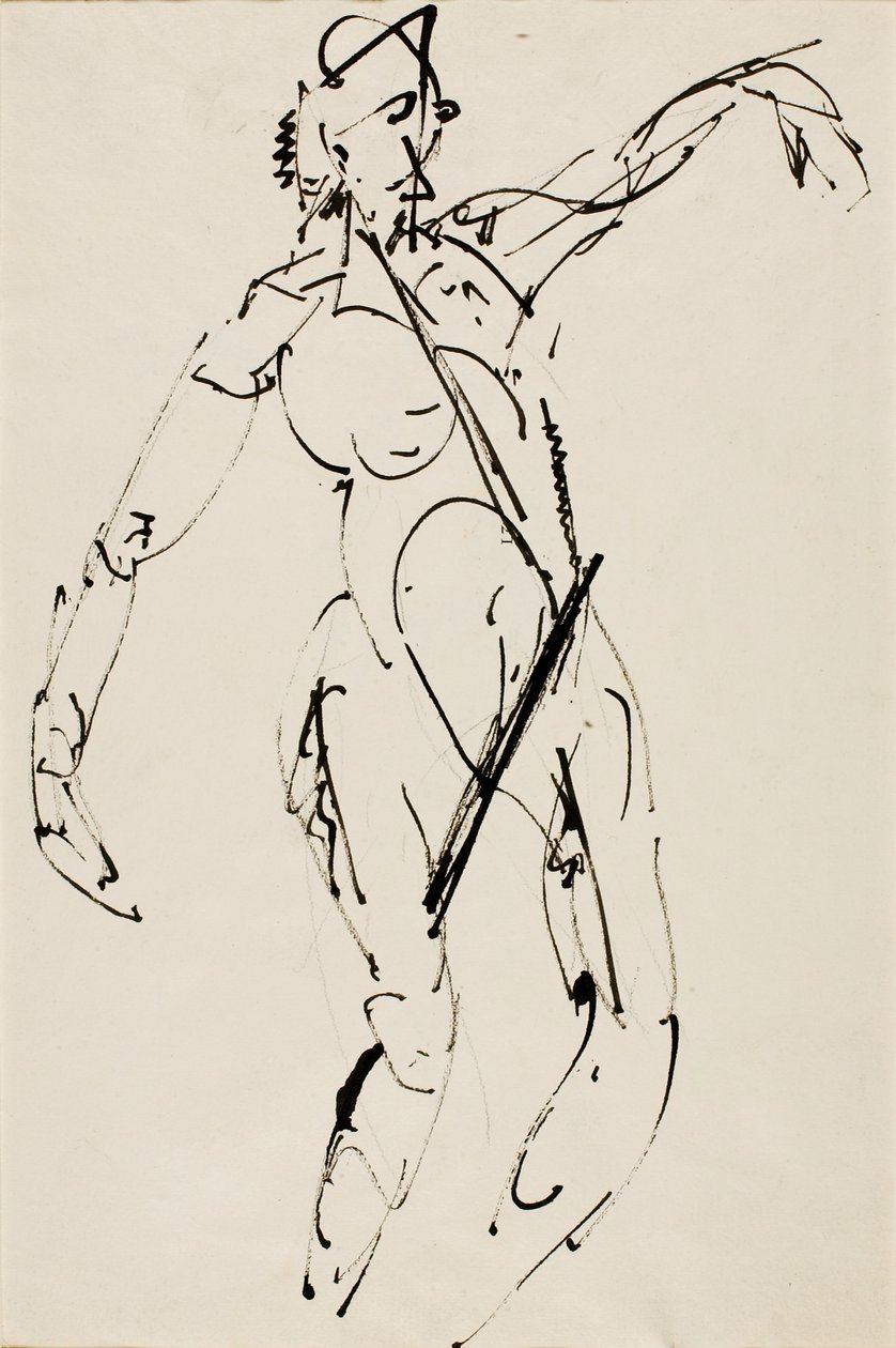 Stojący nago autorstwa Alfred H. Maurer