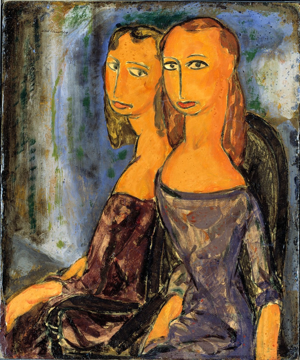 Dwie kobiety autorstwa Alfred H. Maurer