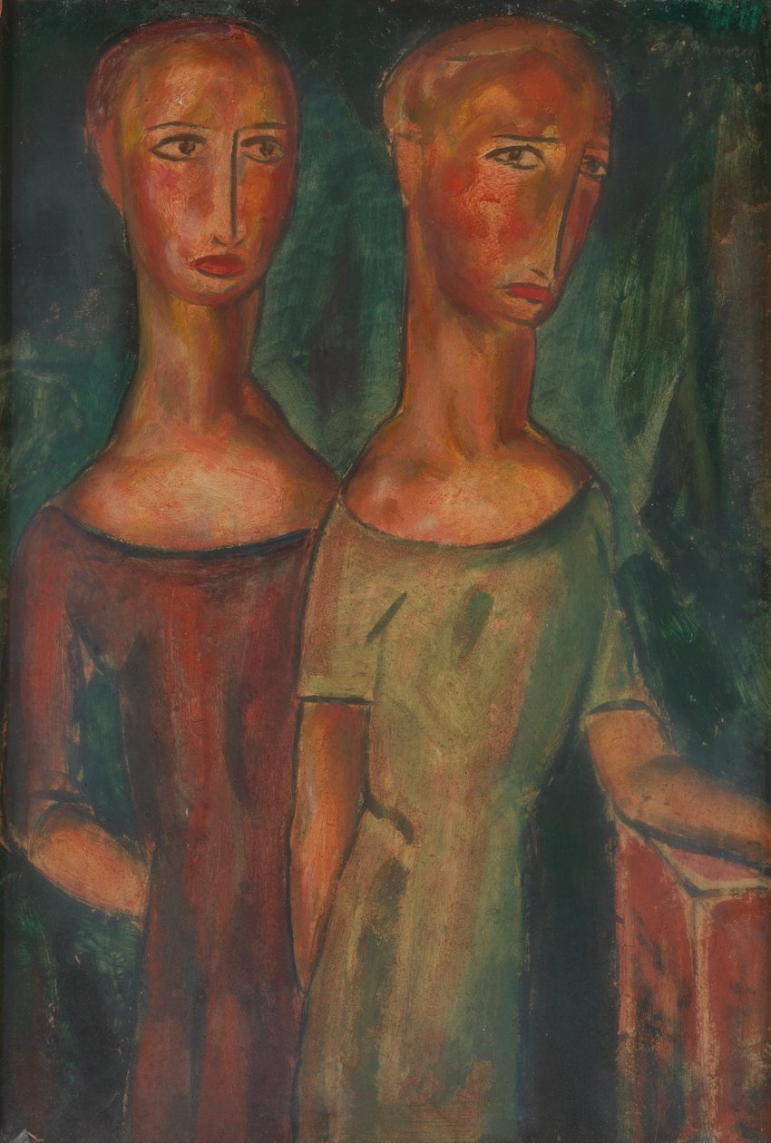 Dualność, ca. 1925-1930. autorstwa Alfred Henry Maurer