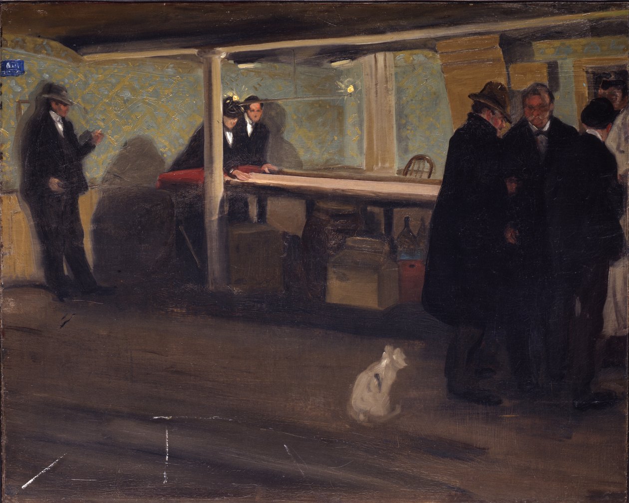 Wieczór w klubie, ok.1902 autorstwa Alfred Henry Maurer