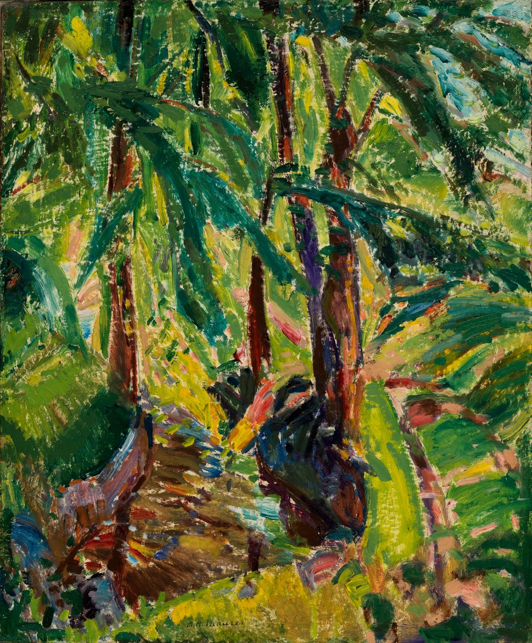 Krajobraz, ca. 1925. autorstwa Alfred Henry Maurer