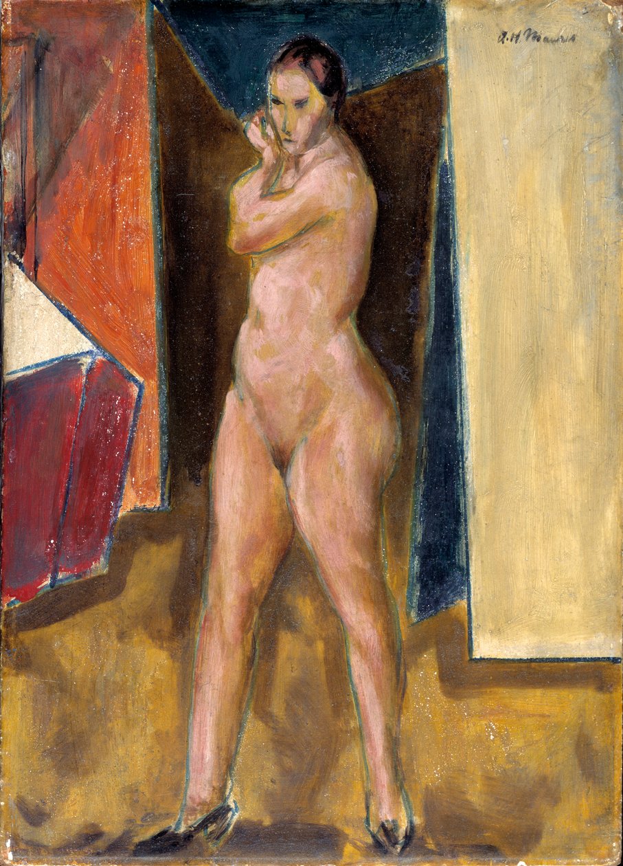 Nagi, jak 1927-1928. autorstwa Alfred Henry Maurer