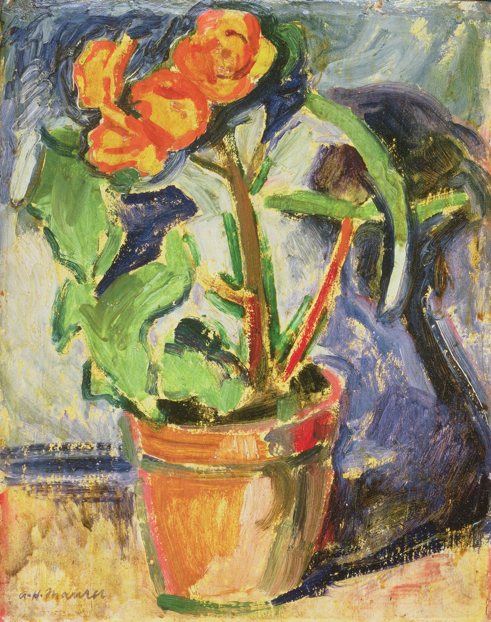 Garnek Kwiatów autorstwa Alfred Henry Maurer