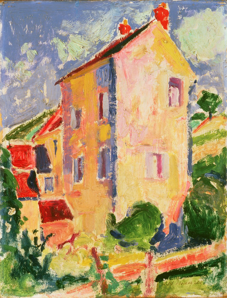 Mały dom autorstwa Alfred Henry Maurer