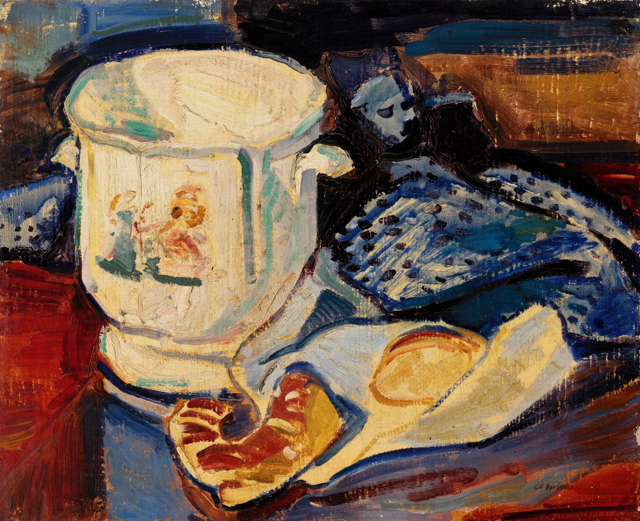 Martwa natura z Jardinière autorstwa Alfred Henry Maurer