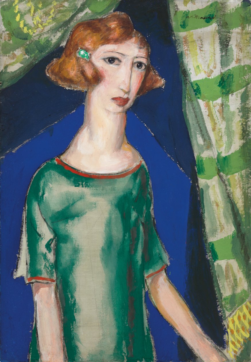 Młoda kobieta, ok. 1920-25 autorstwa Alfred Henry Maurer
