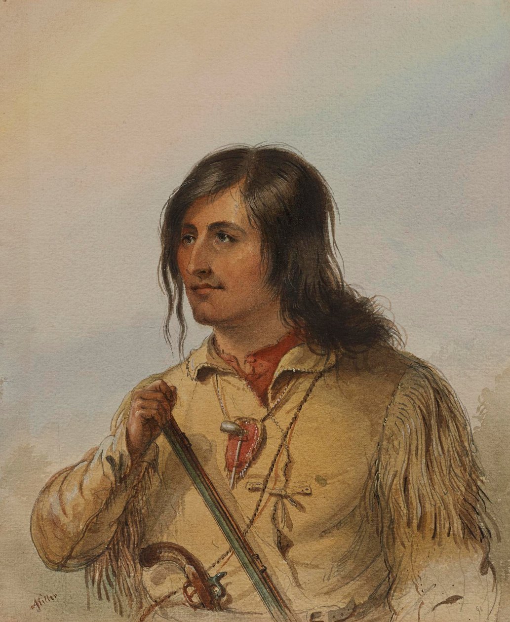 Antoine Clement autorstwa Alfred Jacob Miller