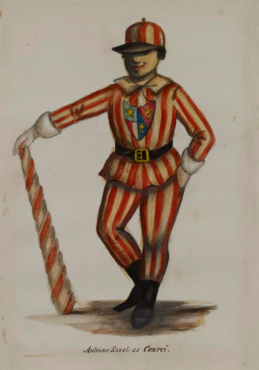 Antoine Ravel jako Courci autorstwa Alfred Jacob Miller