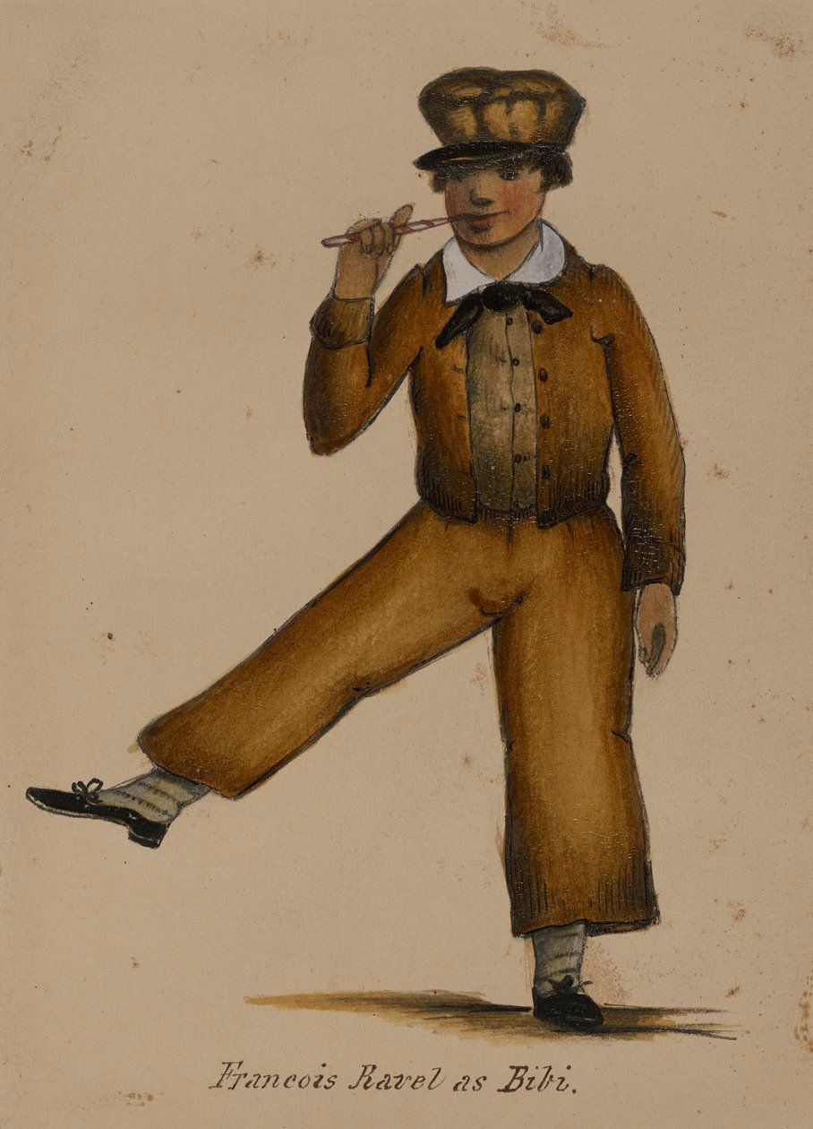 Françoise Ravel jako Bibi autorstwa Alfred Jacob Miller