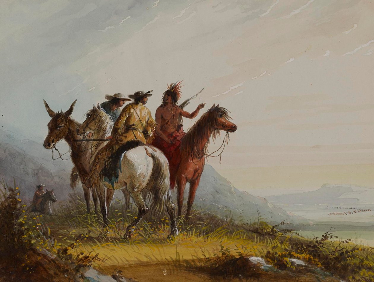 Przewodnik po Indiach autorstwa Alfred Jacob Miller