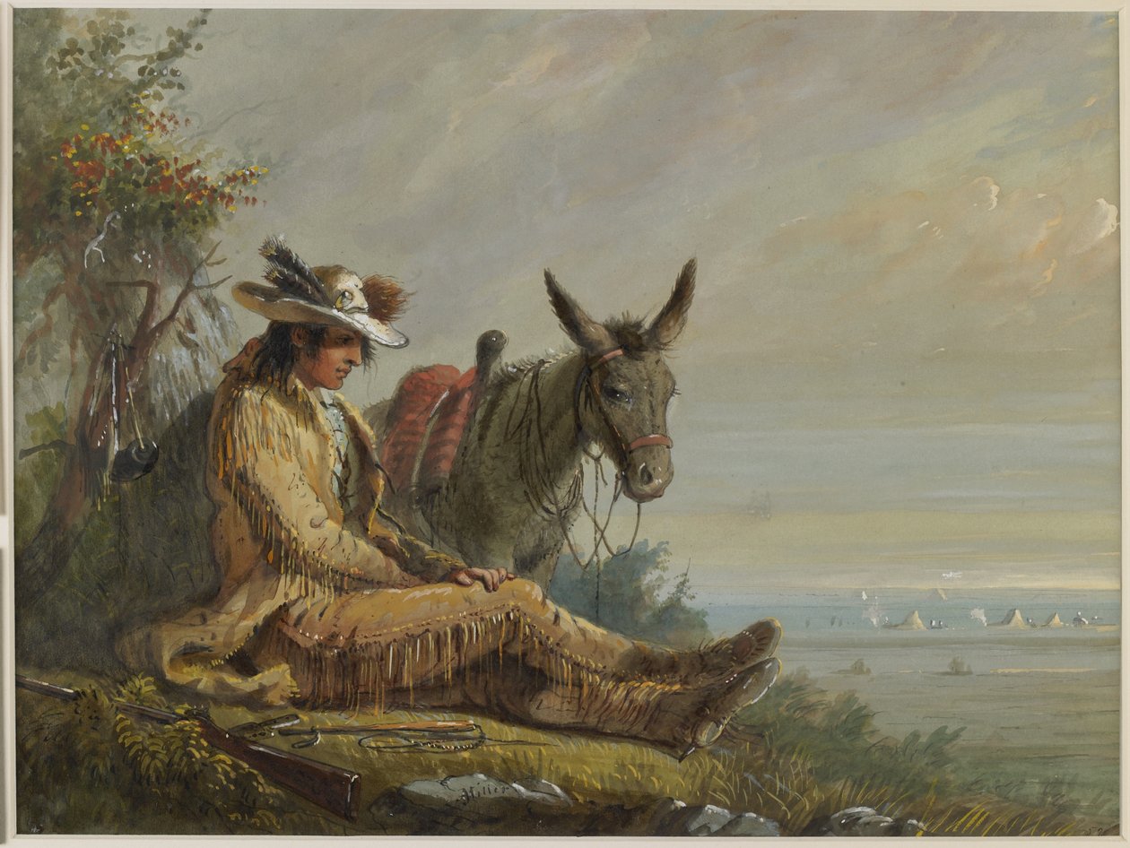 Pierre autorstwa Alfred Jacob Miller
