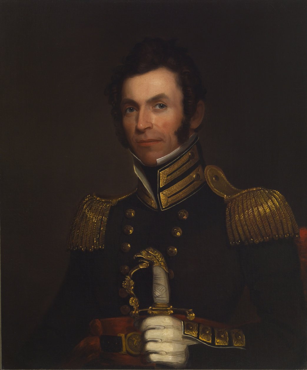 Portret pułkownika Alexandra Smitha (1790-1858) autorstwa Alfred Jacob Miller