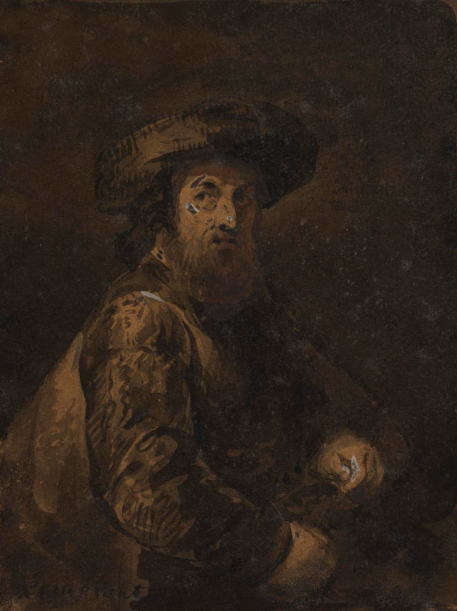 Rembrandt autorstwa Alfred Jacob Miller