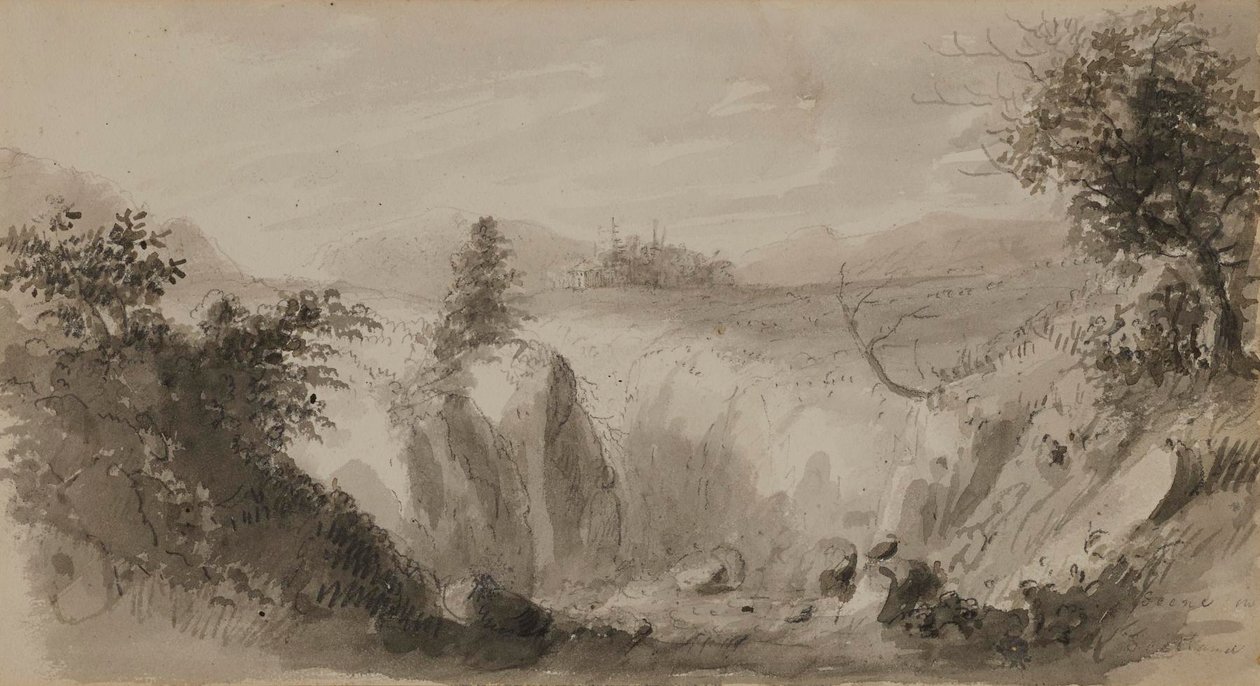 Scena w Perthshire, Szkocja autorstwa Alfred Jacob Miller