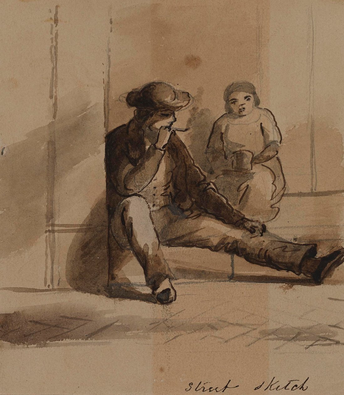 Filozofia szkiców ulicznych autorstwa Alfred Jacob Miller