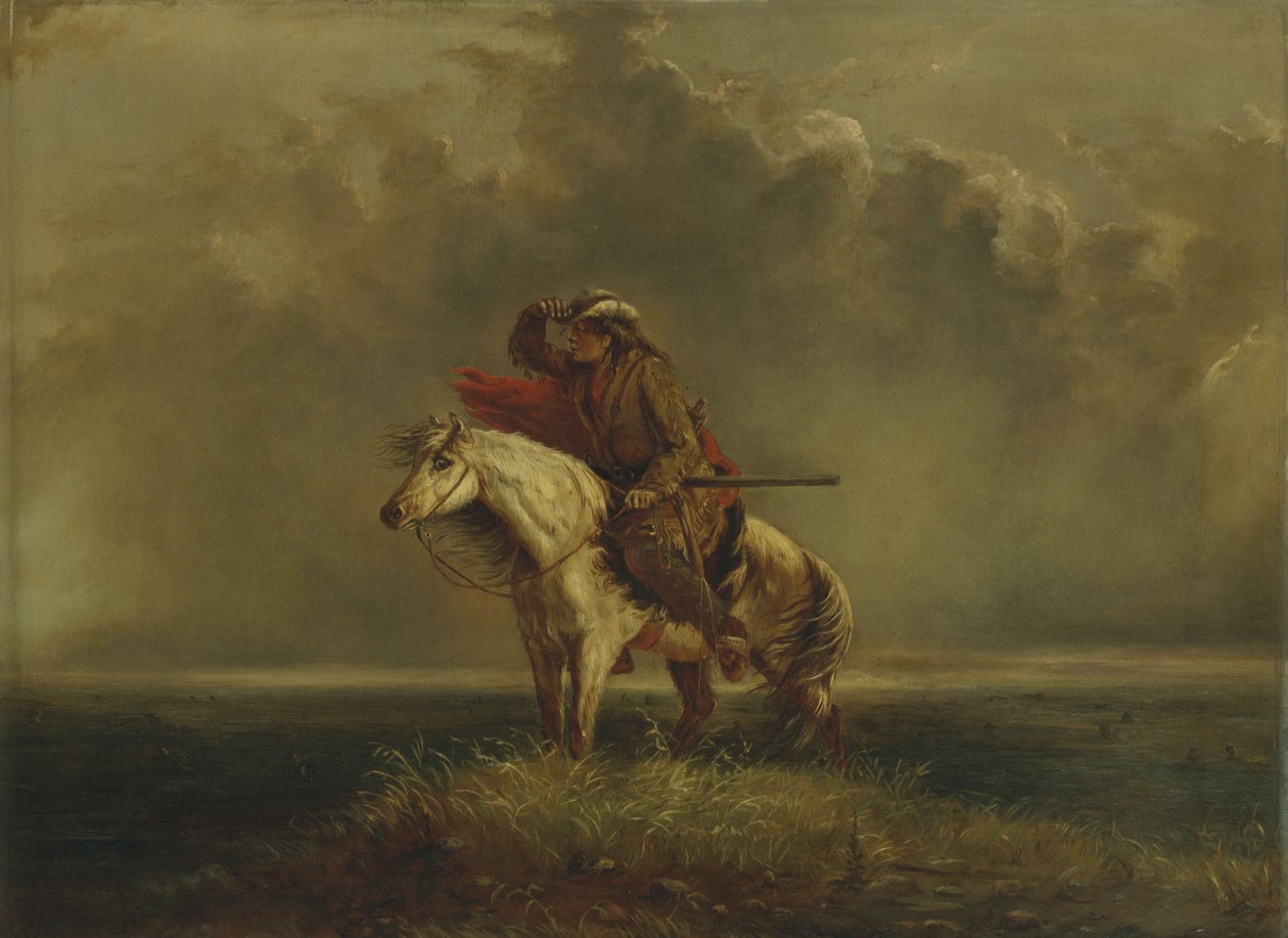 Zagubiony żółtodziób autorstwa Alfred Jacob Miller