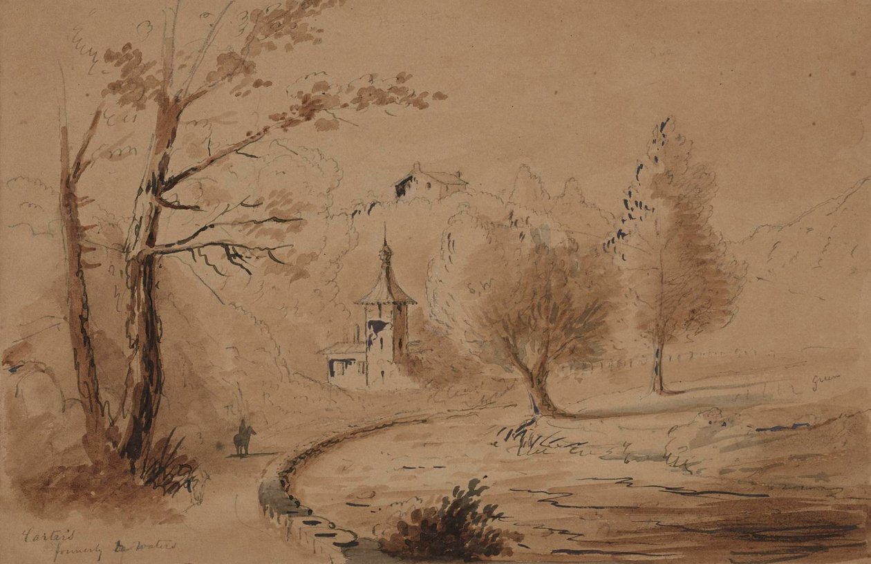 Widok posiadłości autorstwa Alfred Jacob Miller