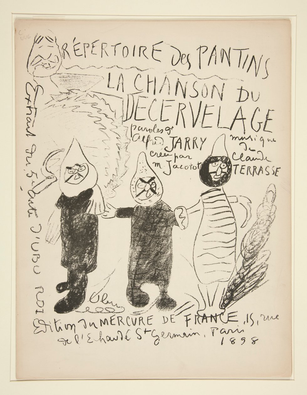 Directory of the Pantins: Bezmózga piosenka autorstwa Alfred Jarry