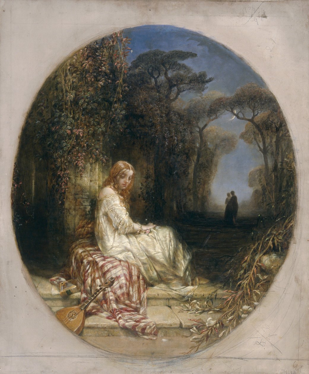 „Nigdy nie powiedziała swojej miłości”, 1825-1892 autorstwa Alfred Joseph Woolmer