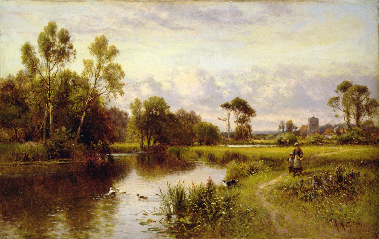 W pobliżu Thursby, Yorkshire autorstwa Alfred Jr. Glendening
