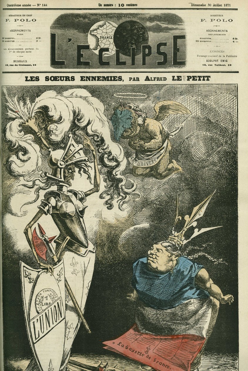 Siostry wroga, między La Gazette de France i L