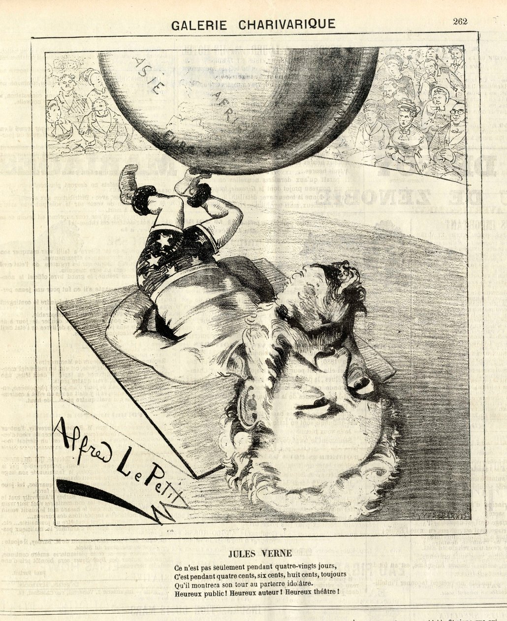 Le Charivari, Satyryczne w czerni i bieli autorstwa Alfred Le Petit