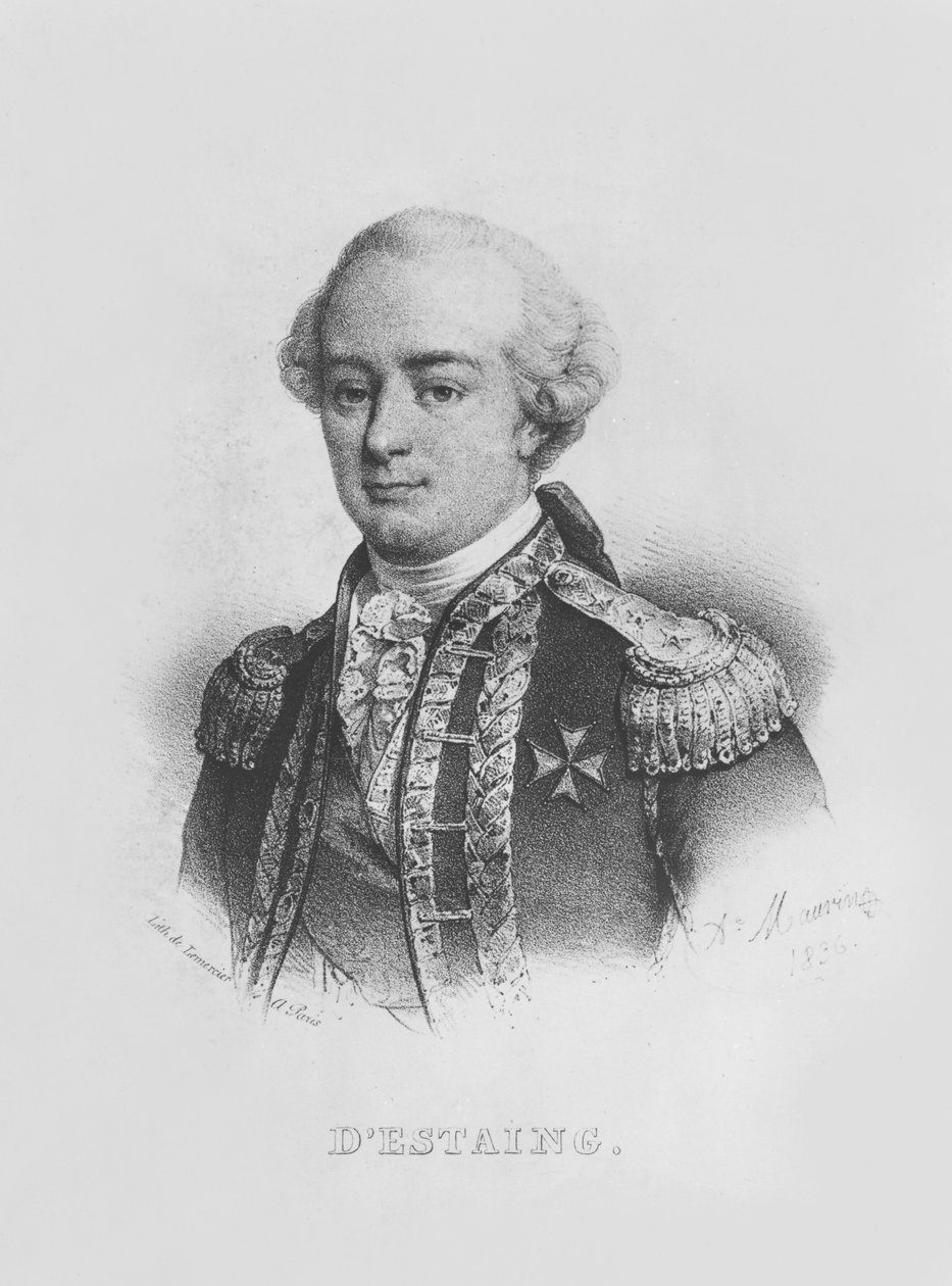 Charles Hector, hrabia Estaing autorstwa Alfred Leon Lemercier