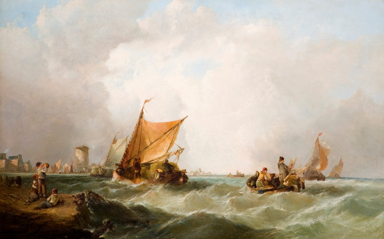 Wybrzeże Holandii autorstwa Alfred Montague