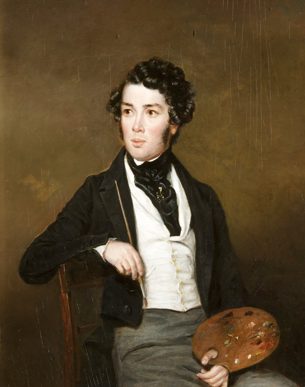 Portret nieznanego mężczyzny autorstwa Alfred Newland Smith