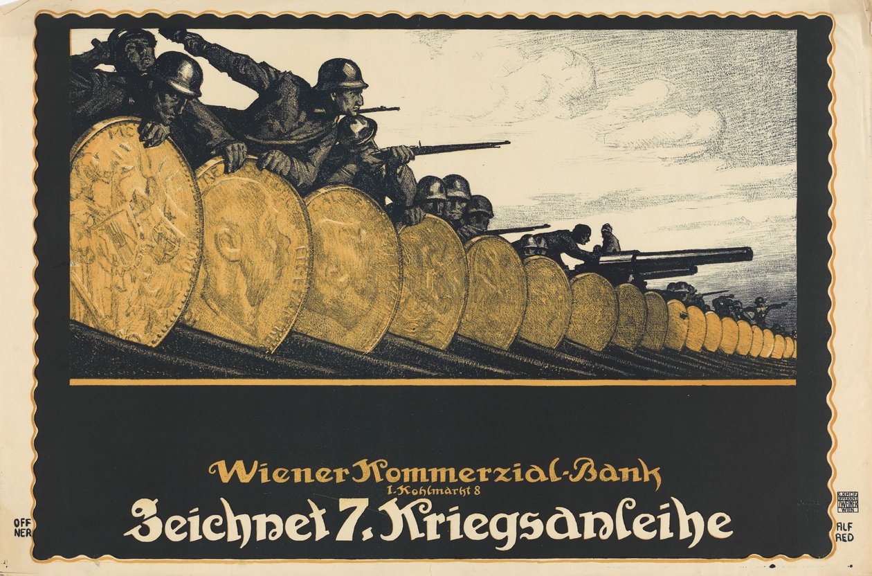 Zasubskrybuj VII Pożyczkę Wojenną, 1917. autorstwa Alfred Offner