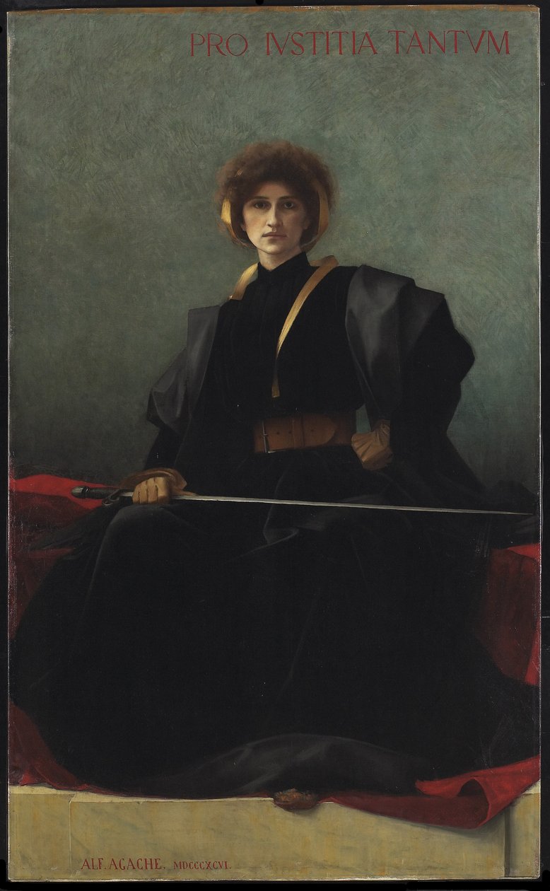 Miecz, 1896 autorstwa Alfred Pierre Agache