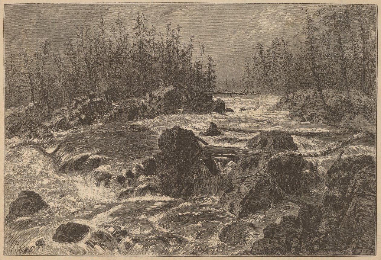 Dalles z St. Louis autorstwa Alfred R. Waud