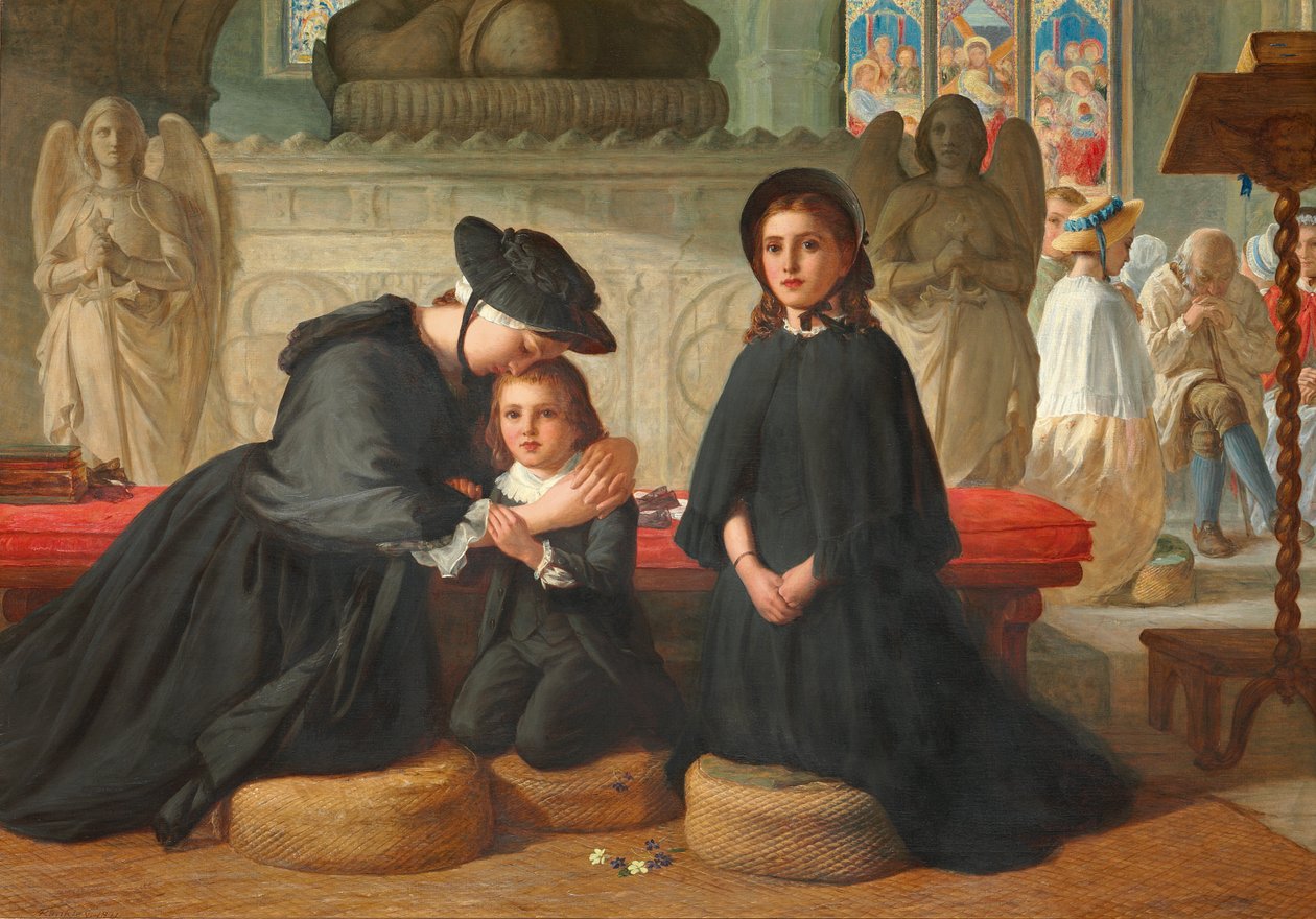 Błogosławieństwo, 1871 autorstwa Alfred Rankley