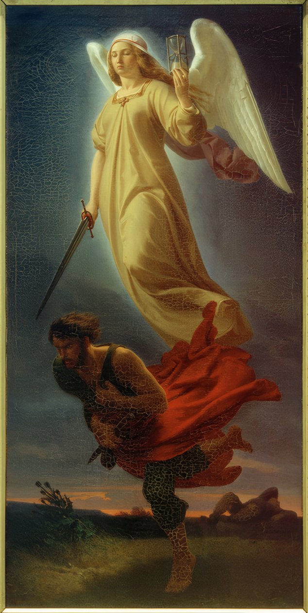 A.Rethel, Nemezis (Zbrodnia i Sprawiedliwość) autorstwa Alfred Rethel