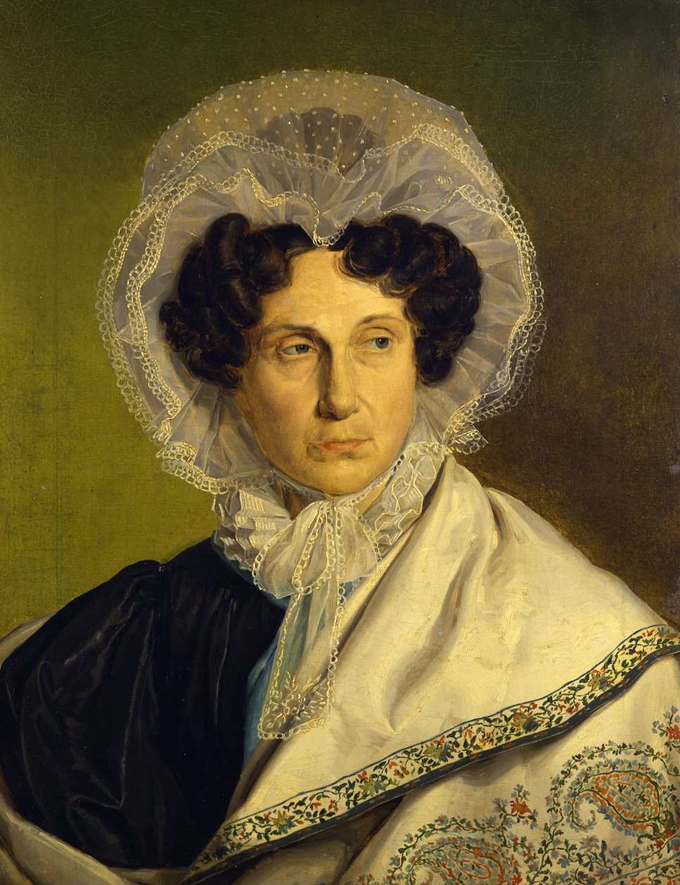 Portret matki artysty autorstwa Alfred Rethel