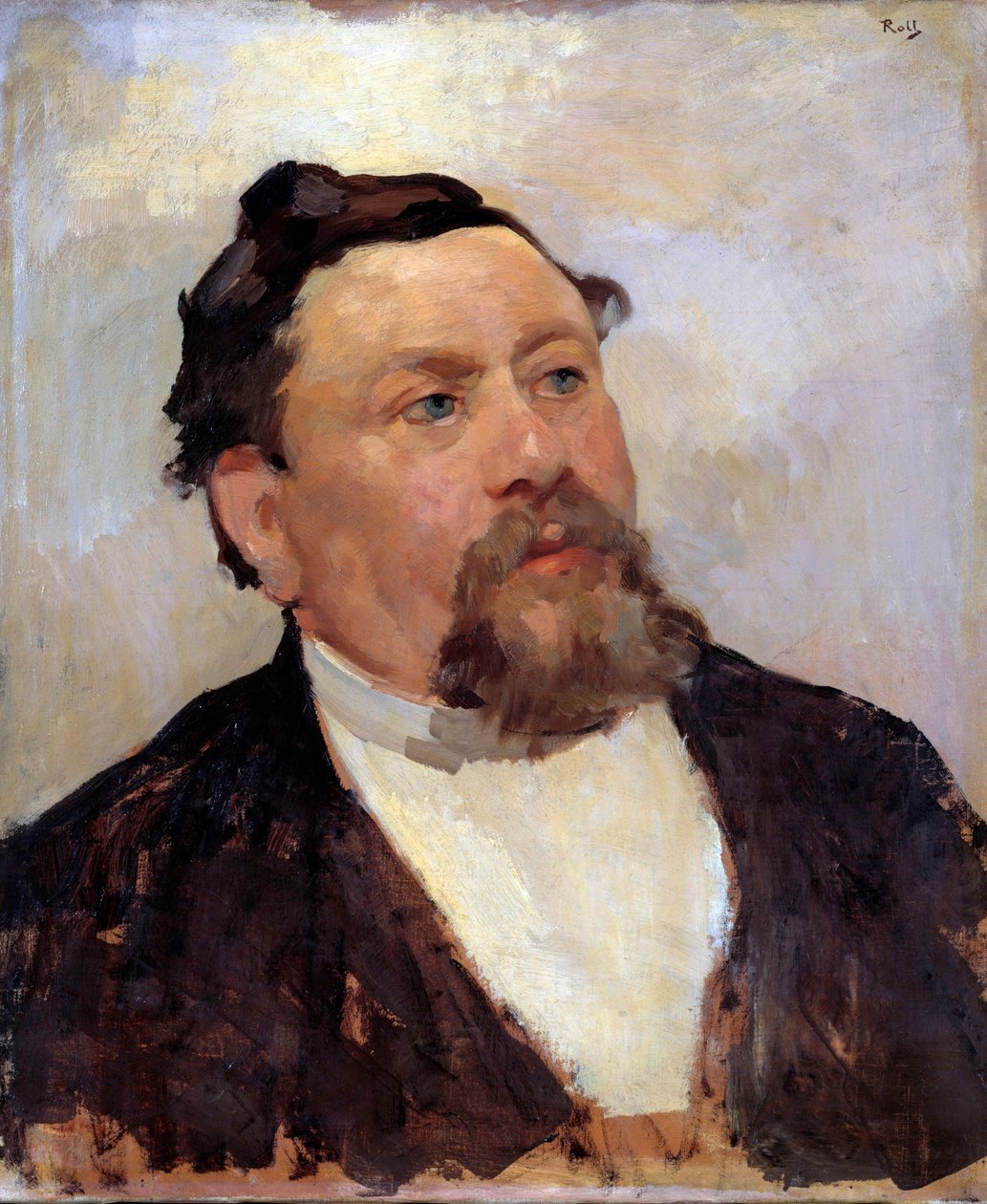 Portret Armanda Fallieresa (1841-1931) Prezydenta Republiki, a następnie Ministra Edukacji Publicznej Obraz Alfreda Philippe