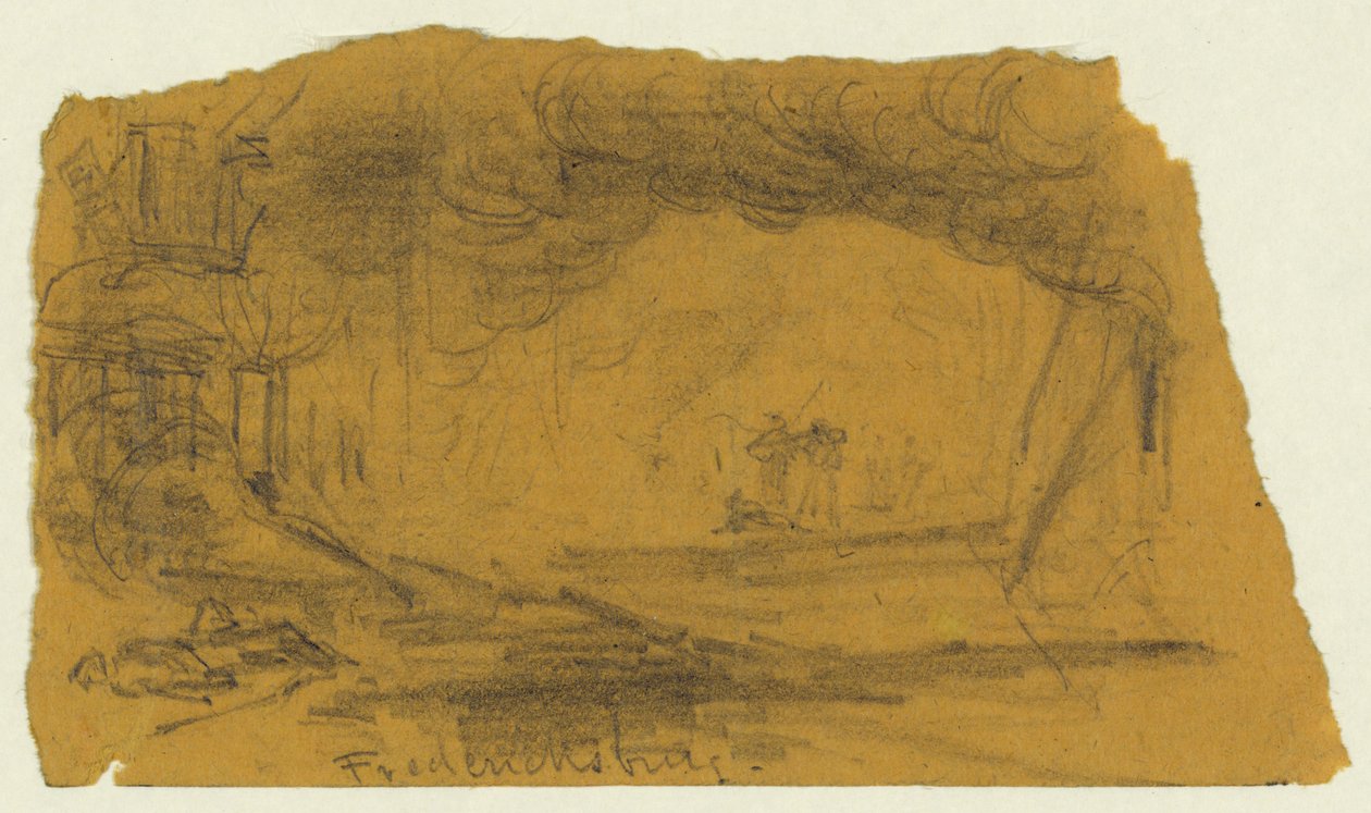 Fredericksburg autorstwa Alfred Rudolph Waud