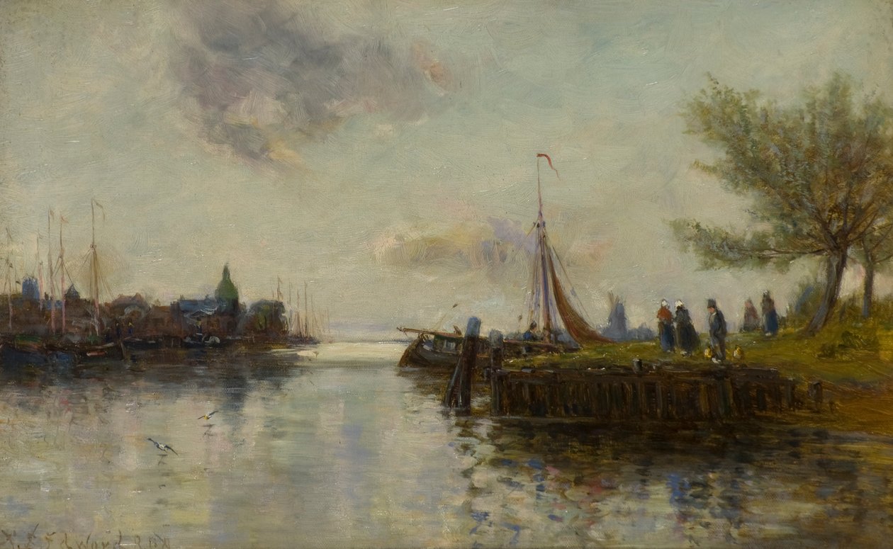 Dordrecht autorstwa Alfred Sanderson Edward