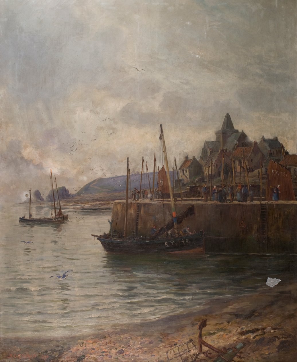 St Monance autorstwa Alfred Sanderson Edward