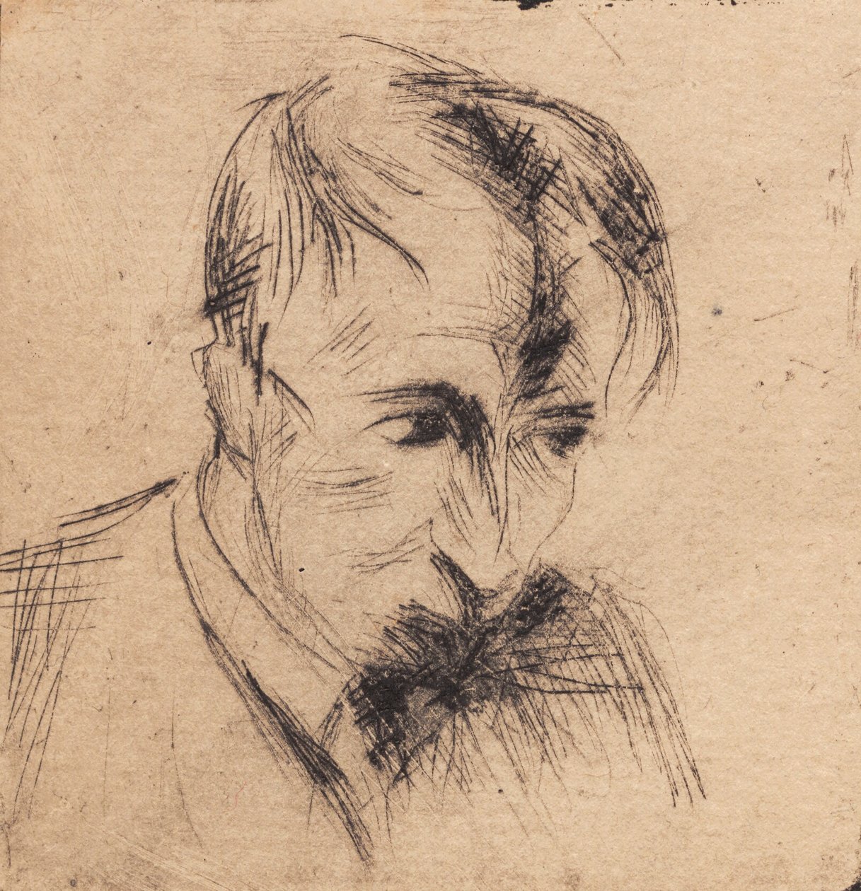Portret Kaja Eistrup autorstwa Alfred Simonsen