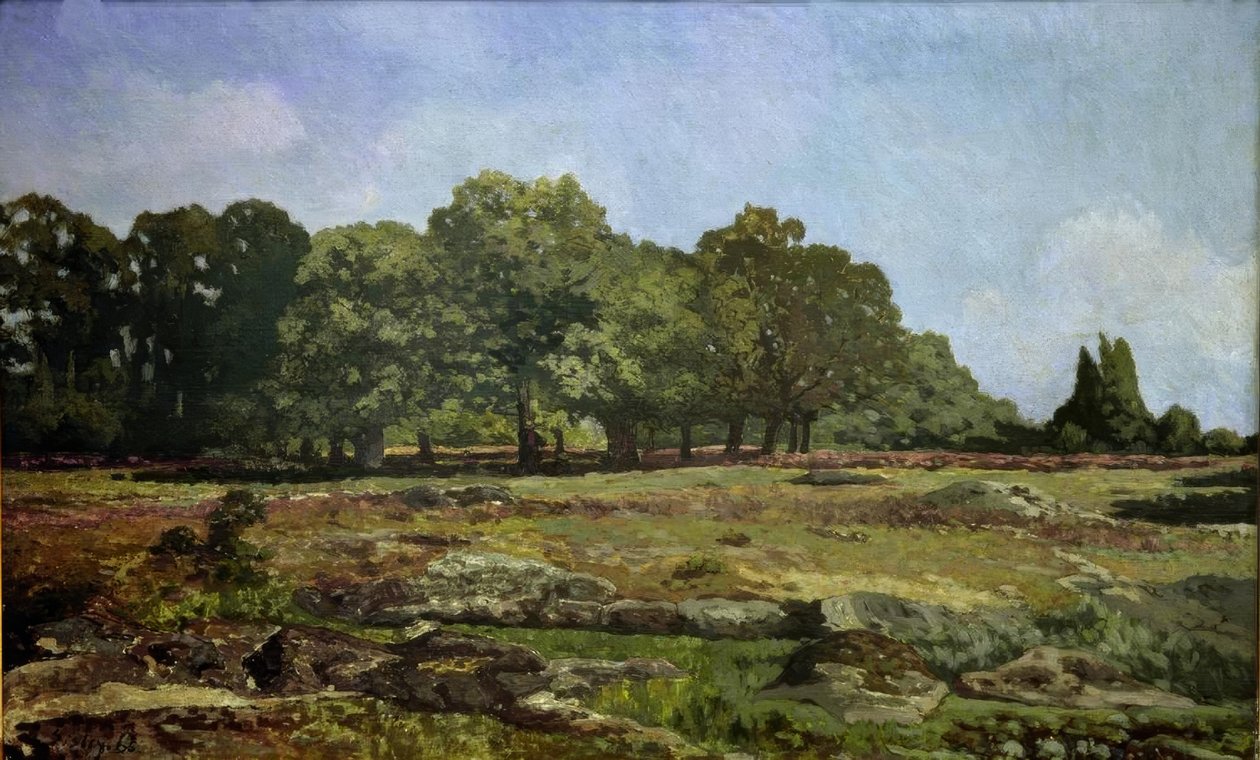 Aleja kasztanów w La Celle-Saint Cloud autorstwa Alfred Sisley